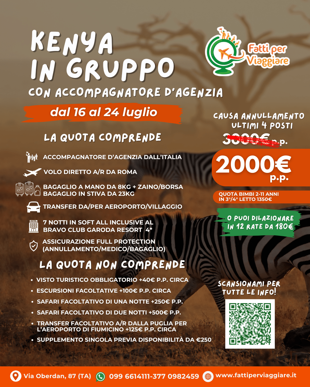 VIAGGIO DI GRUPPO KENYA