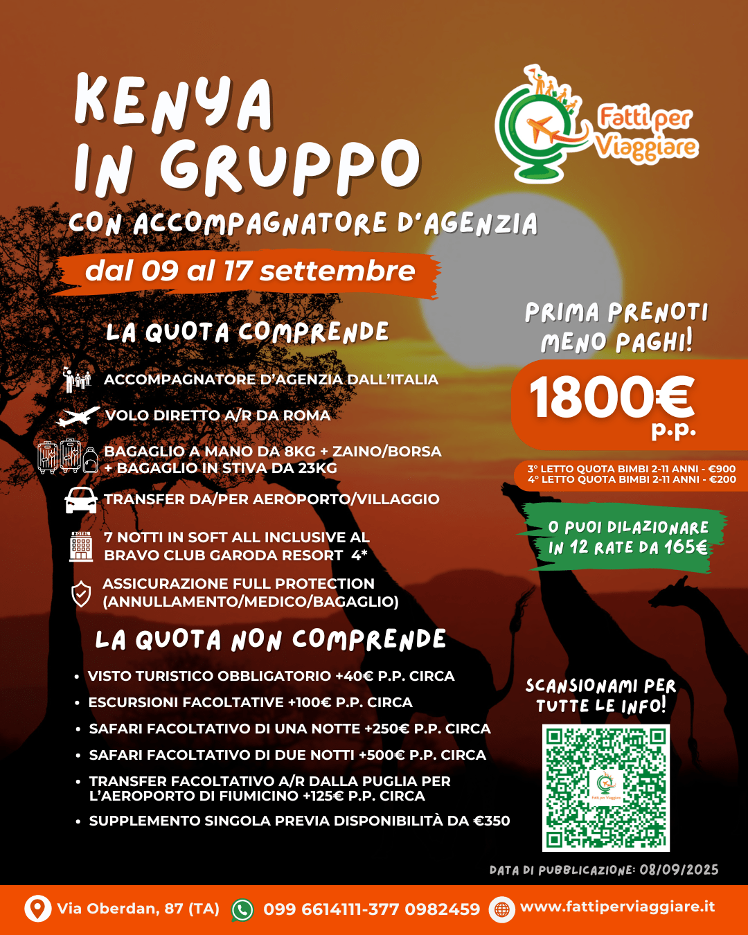 VIAGGIO DI GRUPPO KENYA
