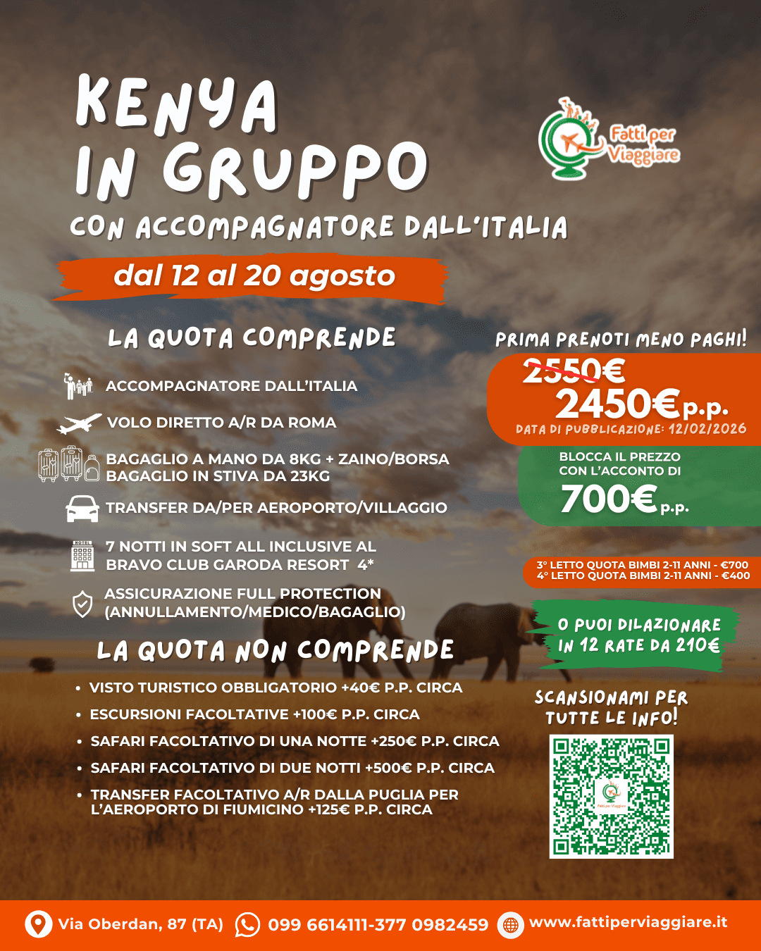 Viaggio di gruppo: KENYA