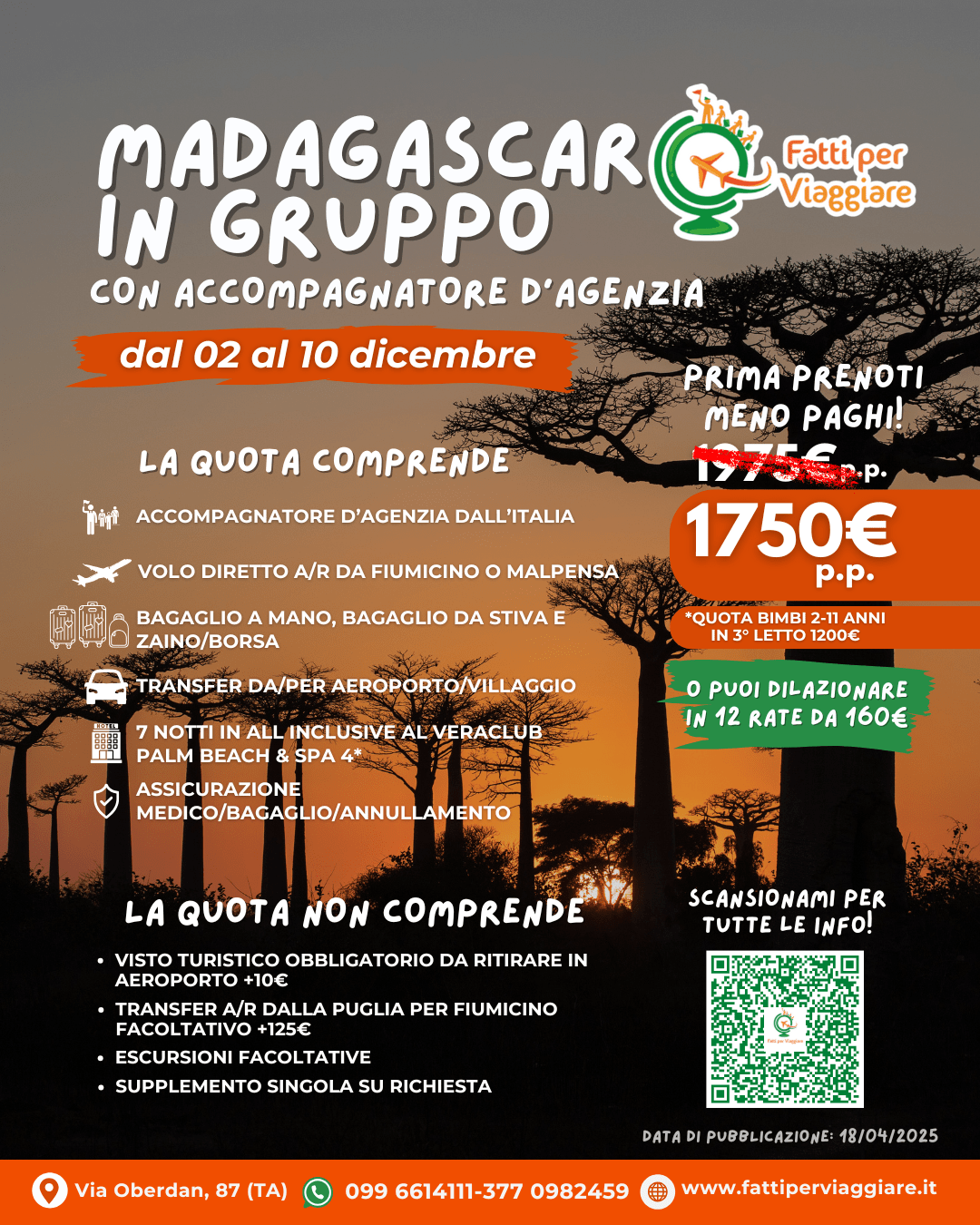 VIAGGIO DI GRUPPO MADAGASCAR