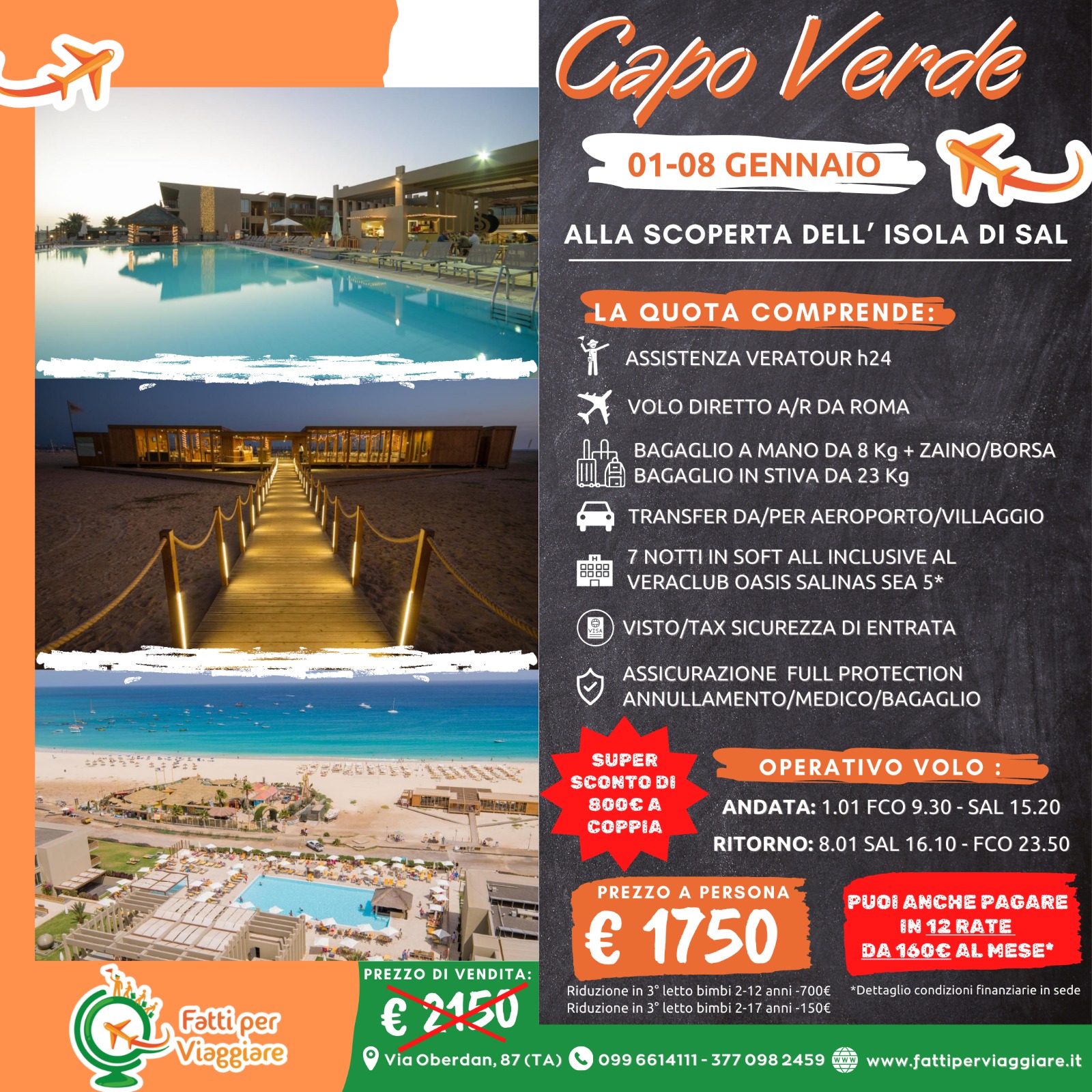 VIAGGIO DI GRUPPO CAPO VERDE
