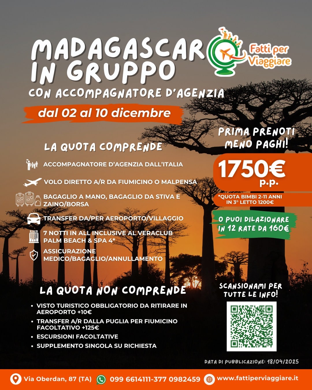 VIAGGIO DI GRUPPO MADAGASCAR