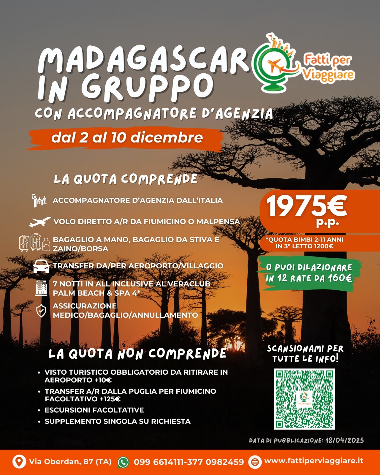 VIAGGIO DI GRUPPO MADAGASCAR