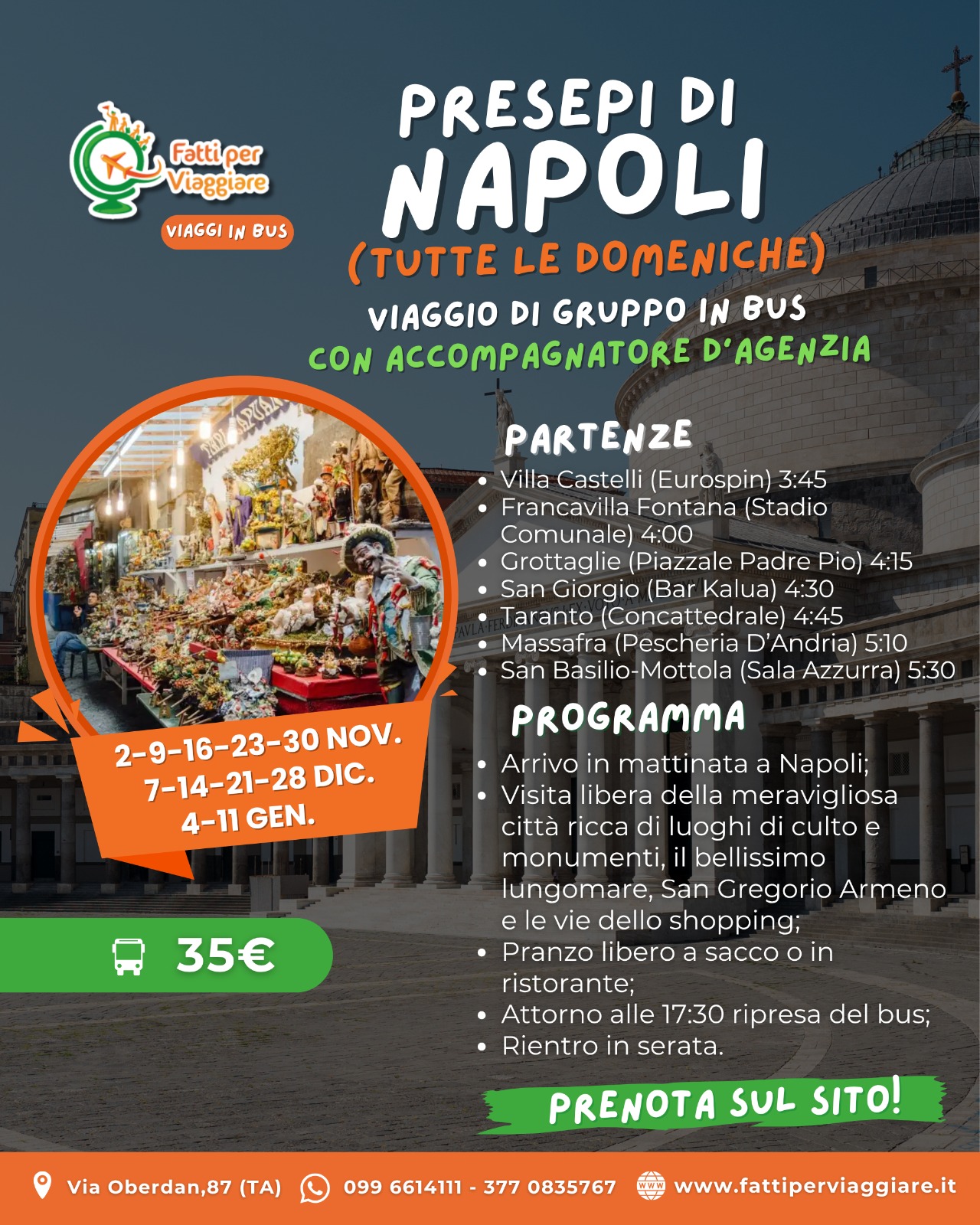 NAPOLI: PRESEPI DI SAN GREGORIO ARMENO