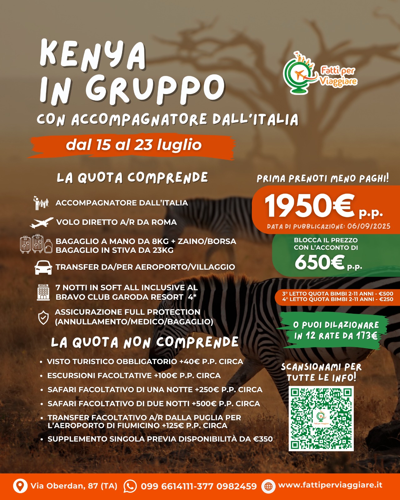 VIAGGIO DI GRUPPO KENYA