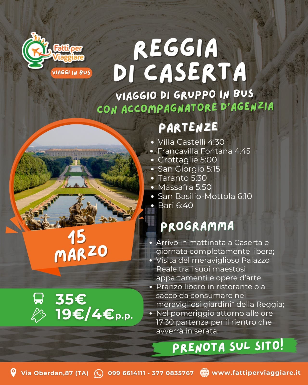 DOMENICA ALLA REGGIA DI CASERTA