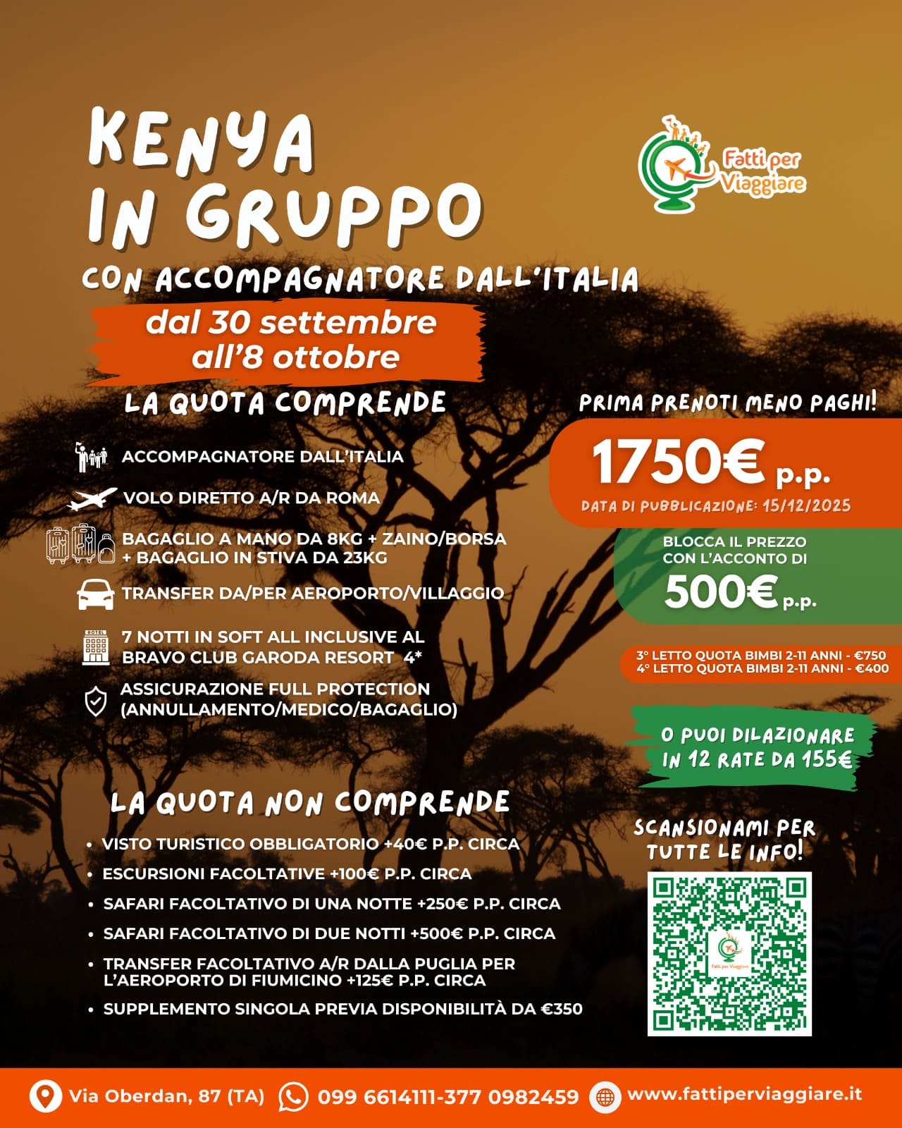 Viaggio di gruppo: KENYA
