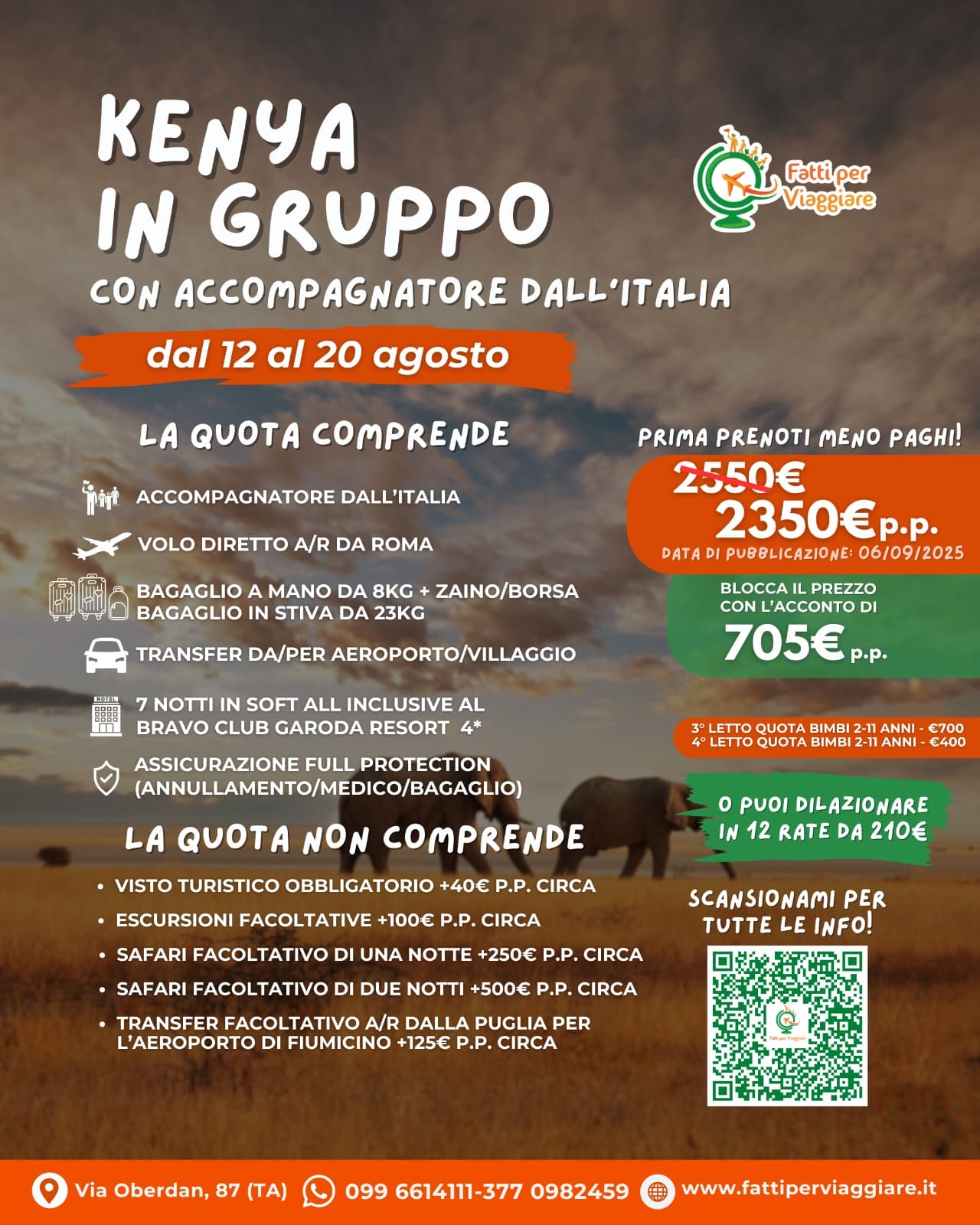 VIAGGIO DI GRUPPO KENYA