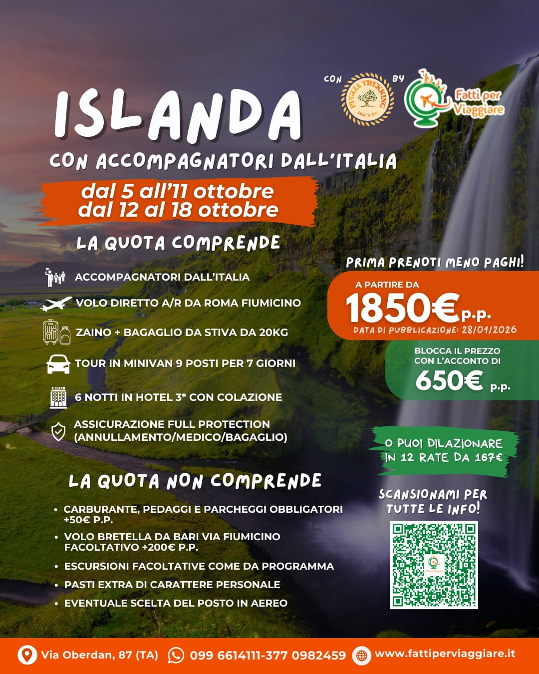 Viaggi di gruppo: ISLANDA