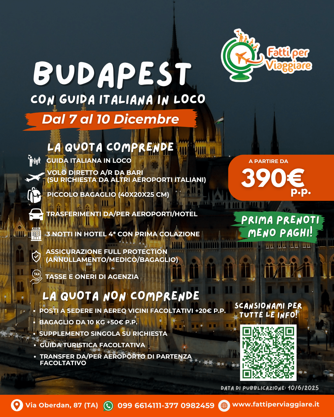 VIAGGIO DI GRUPPO BUDAPEST