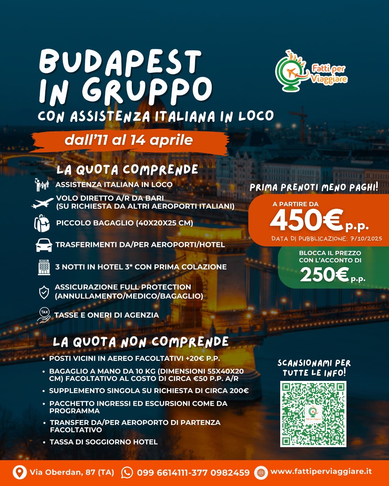 Viaggio di gruppo: BUDAPEST