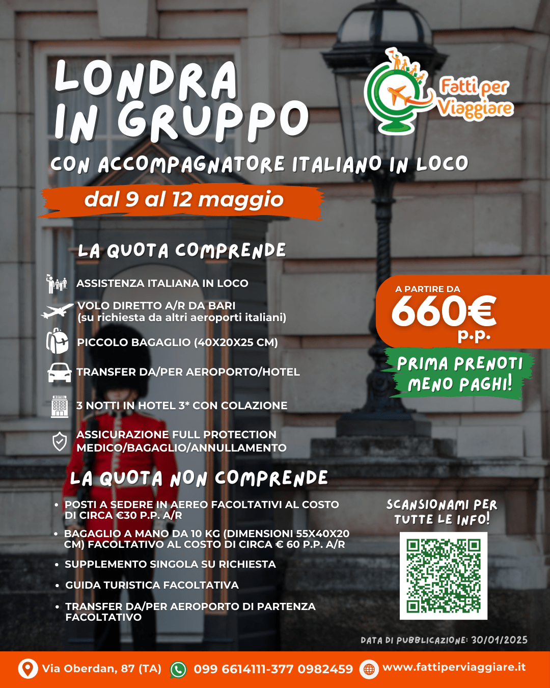 VIAGGIO DI GRUPPO LONDRA