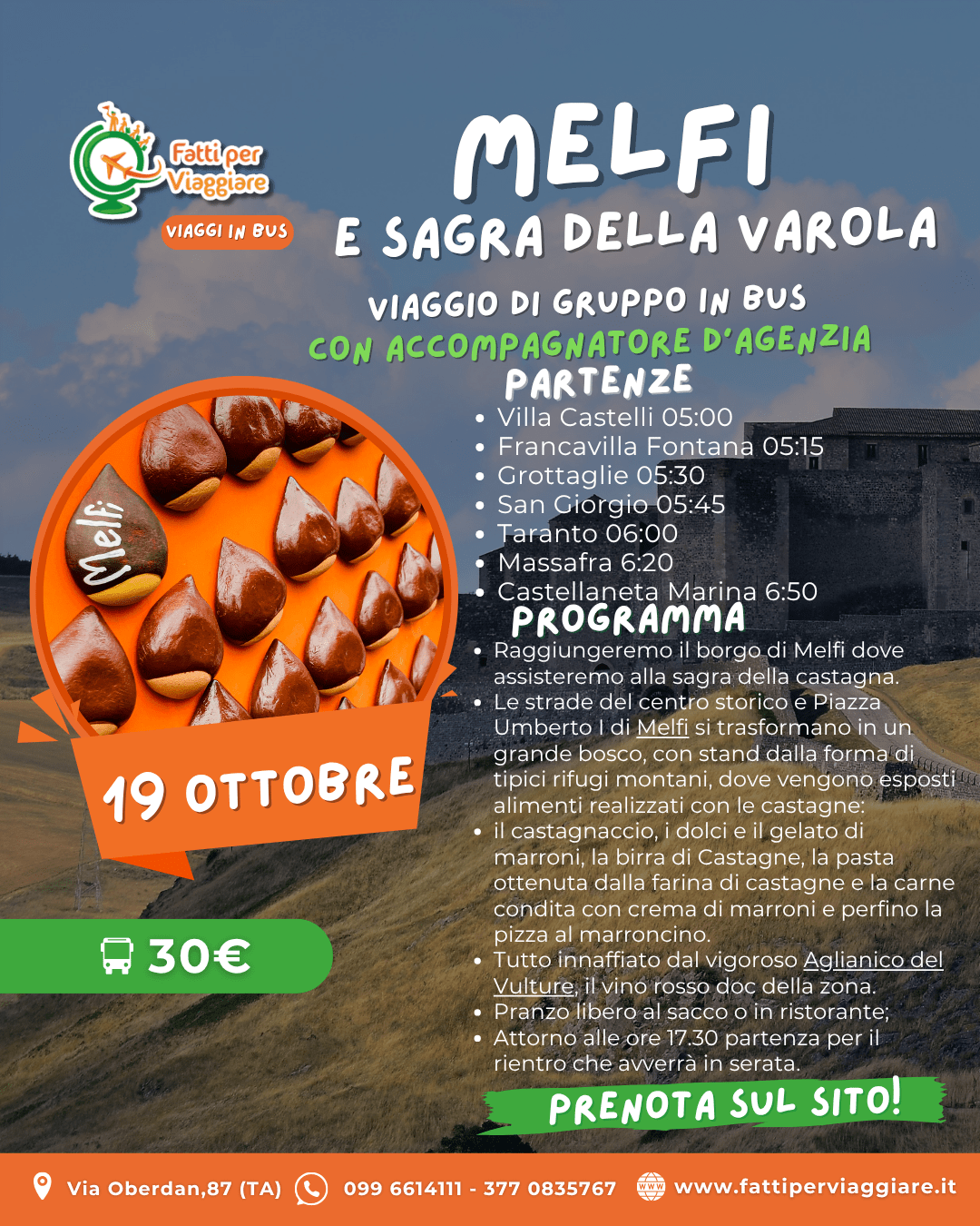 MELFI E SAGRA DELLA CASTAGNA VAROLA