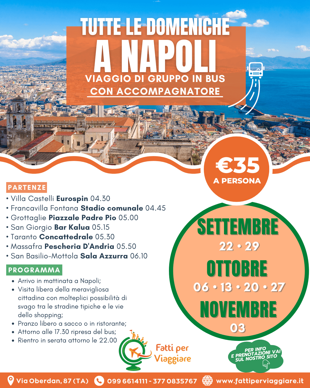 TUTTE LE DOMENICHE A NAPOLI