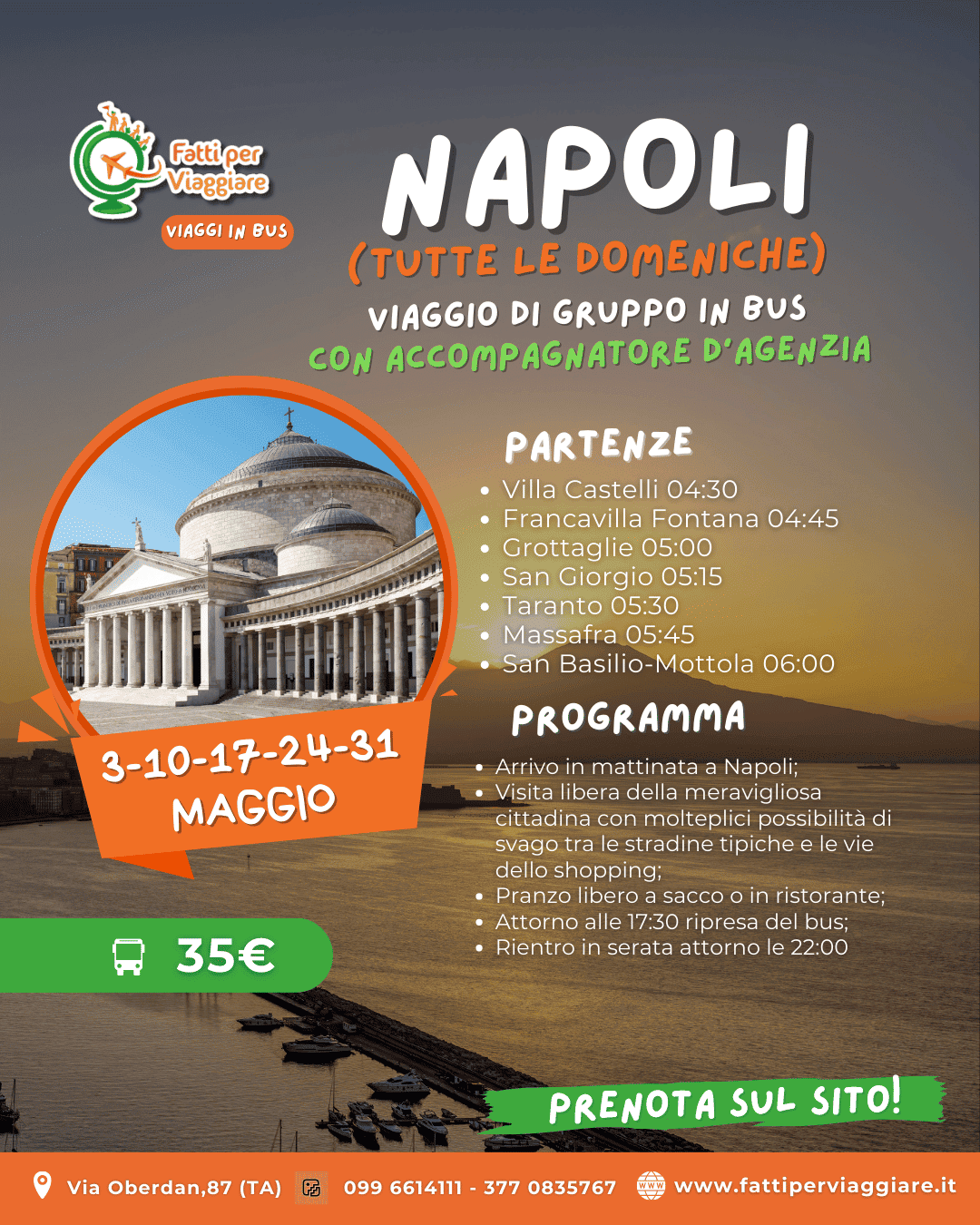 TUTTE LE DOMENICHE A NAPOLI