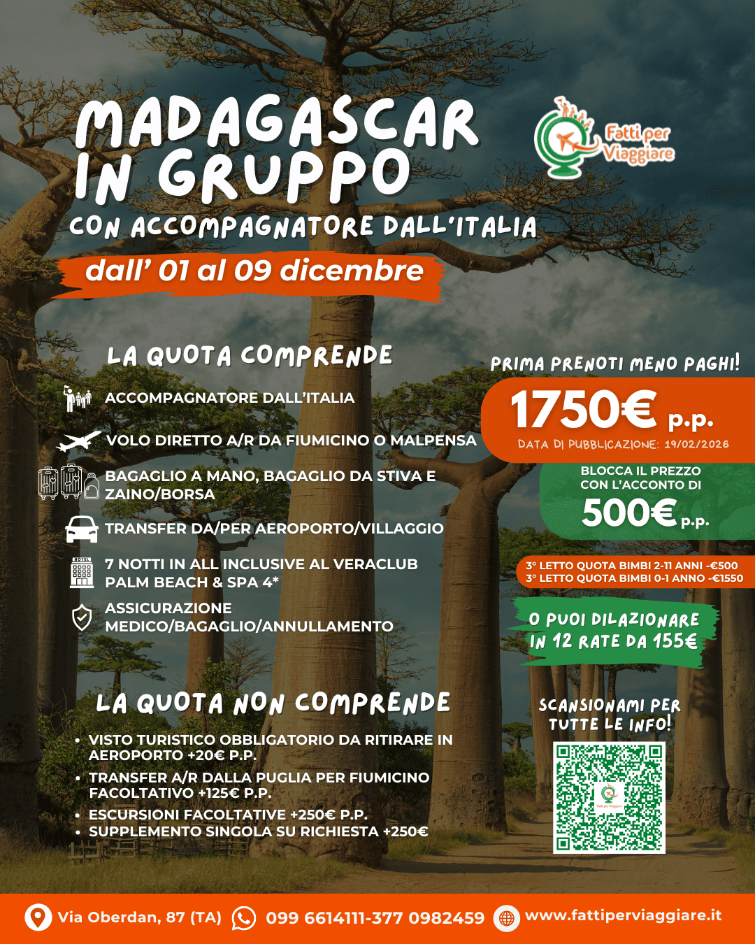 Viaggio di gruppo: MADAGASCAR